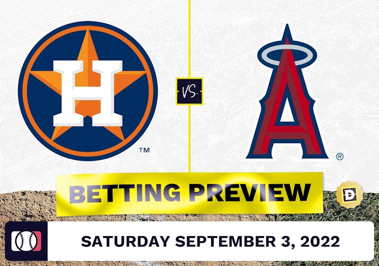 Astros vs. Angels Prediction and Odds - Sep 3, 2022