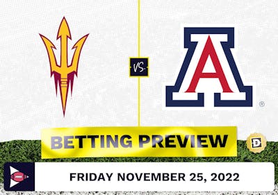 Arizona State vs. Arizona CFB Prediction and Odds - Nov 25, 2022