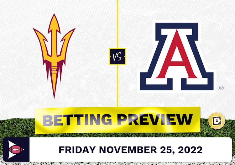 Arizona State vs. Arizona CFB Prediction and Odds - Nov 25, 2022