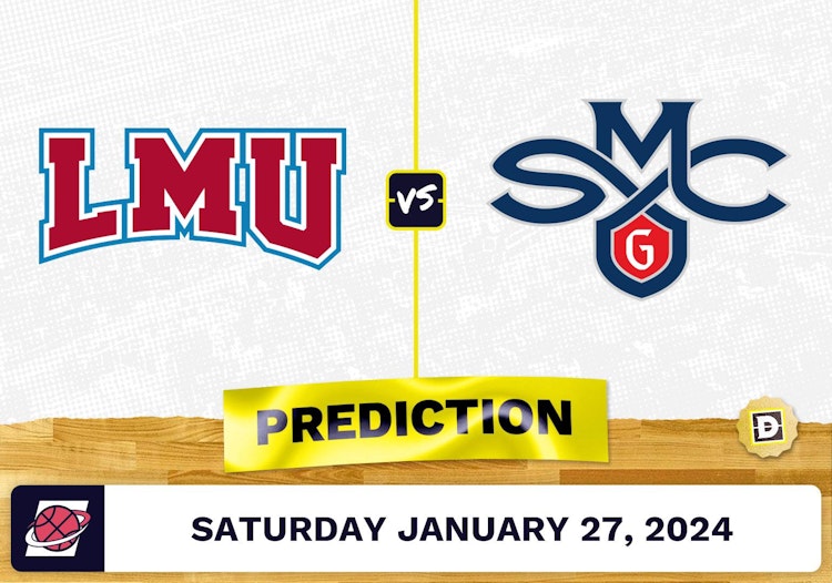 Loyola Marymount vs. Saint Mary's Prediction, Odds, College Basketball Picks [1/27/2024]