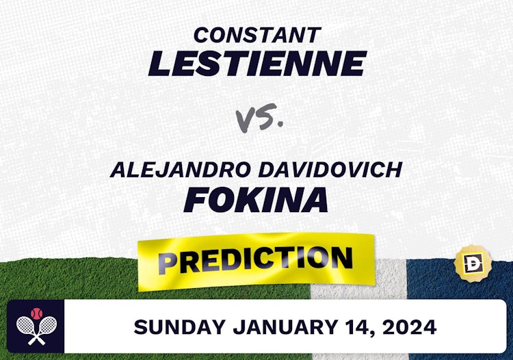 Constant Lestienne vs. Alejandro Davidovich Fokina Prediction, Odds, Picks Australian Open 2024