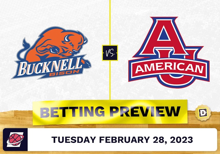 Bucknell vs. American University CBB Prediction and Odds - Feb 28, 2023