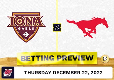 Iona vs. SMU CBB Prediction and Odds - Dec 22, 2022