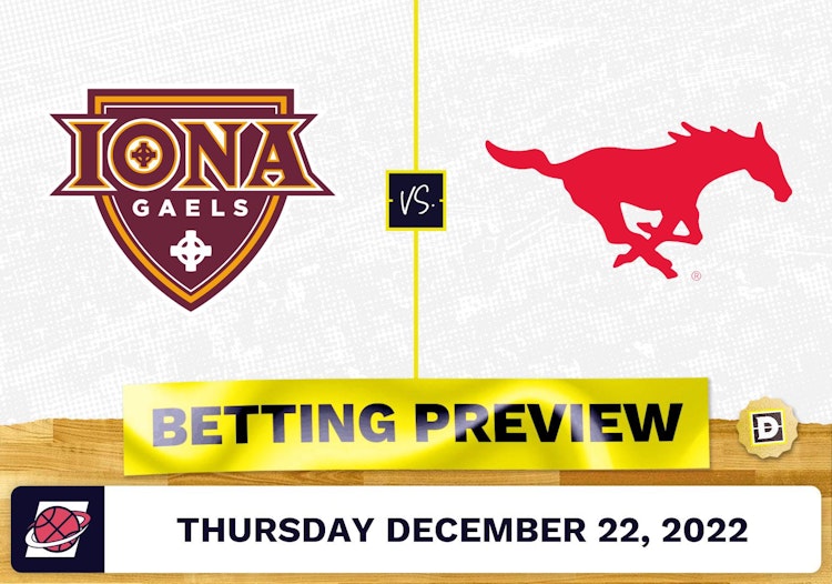 Iona vs. SMU CBB Prediction and Odds - Dec 22, 2022