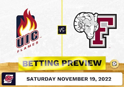 Illinois-Chicago vs. Fordham CBB Prediction and Odds - Nov 19, 2022