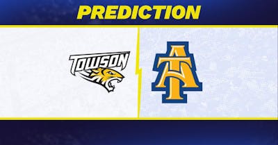 Towson vs. North Carolina A&T prediction: Towson favored to win men's college basketball matchup [1/24/2026]