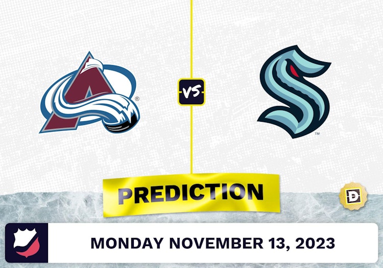 Avalanche vs. Kraken Prediction and Odds - November 13, 2023