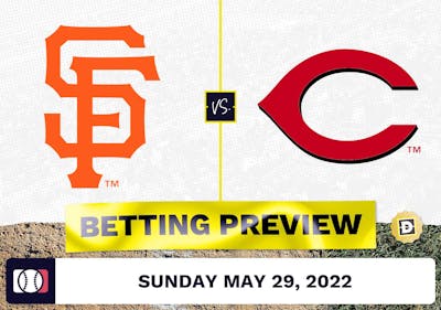 Giants vs. Reds Prediction and Odds - May 29, 2022