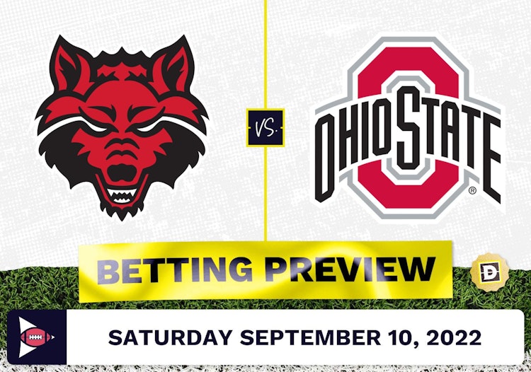 Arkansas State vs. Ohio State CFB Prediction and Odds - Sep 10, 2022