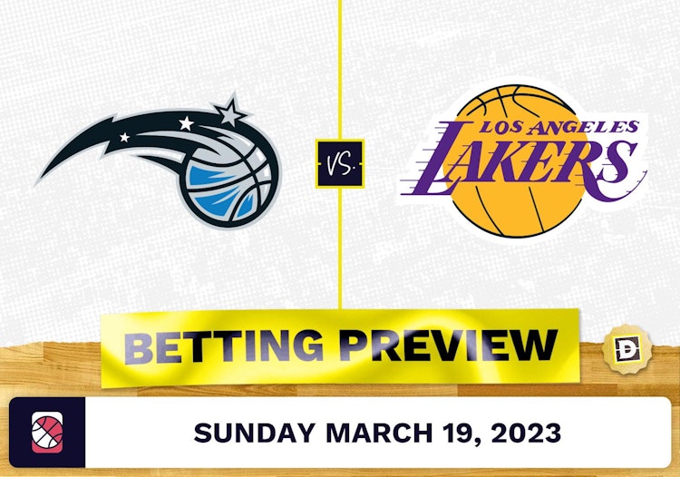 Magic vs. Lakers Prediction and Odds - Mar 19, 2023