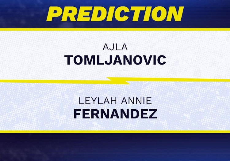 Ajla Tomljanovic vs Leylah Fernandez Tennis Prediction.
