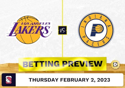 Lakers vs. Pacers Prediction and Odds - Feb 2, 2023