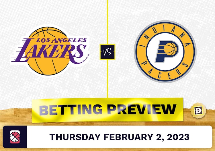 Lakers vs. Pacers Prediction and Odds - Feb 2, 2023