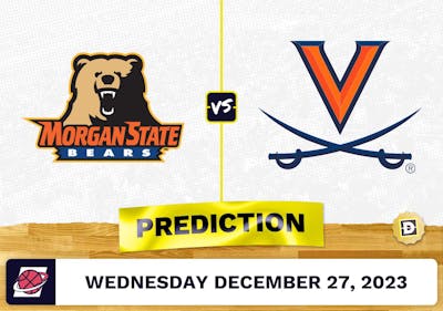 Morgan State vs. Virginia Prediction, Odds, College Basketball Picks  [12/27/2023]