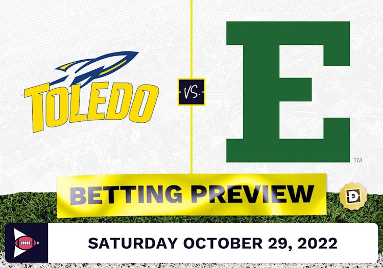 Toledo vs. Eastern Michigan CFB Prediction and Odds - Oct 29, 2022