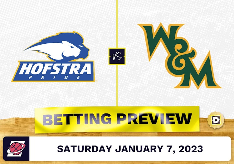 Hofstra vs. William & Mary CBB Prediction and Odds - Jan 7, 2023