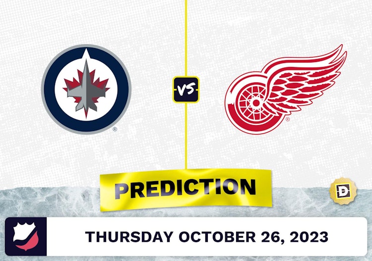 Jets vs. Red Wings Prediction and Odds - October 26, 2023