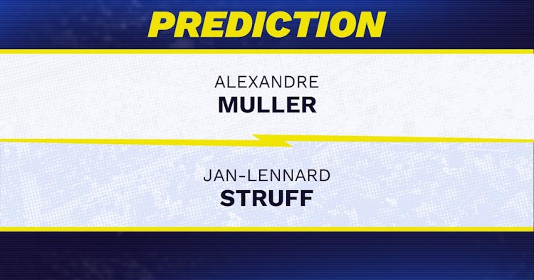 Alexandre Muller vs Jan-Lennard Struff Tennis Prediction.
