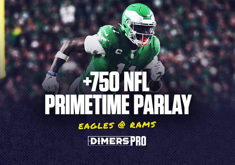NFL parlay, Sunday Night Football, parlay, SNF, Eagles, Rams, Week 12