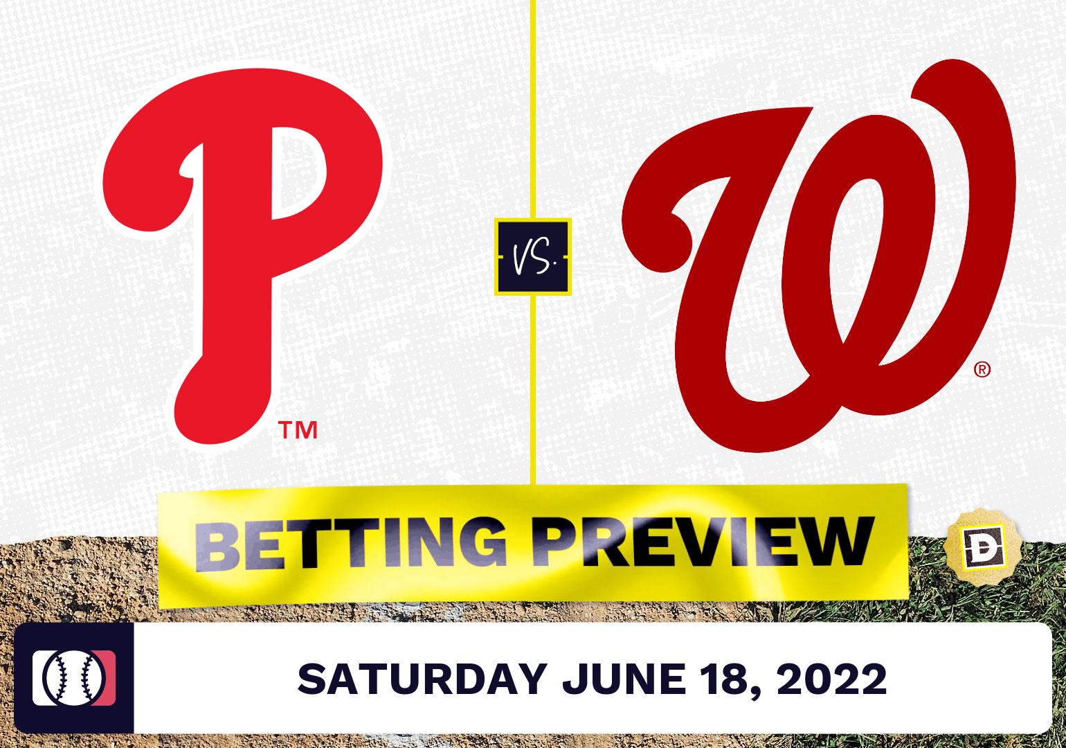 Phillies vs. Nationals Prediction and Odds - Jun 18, 2022