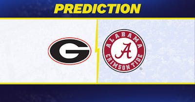 Georgia vs. Alabama prediction: Why Alabama is favored to win in college football Week 6 [2026]