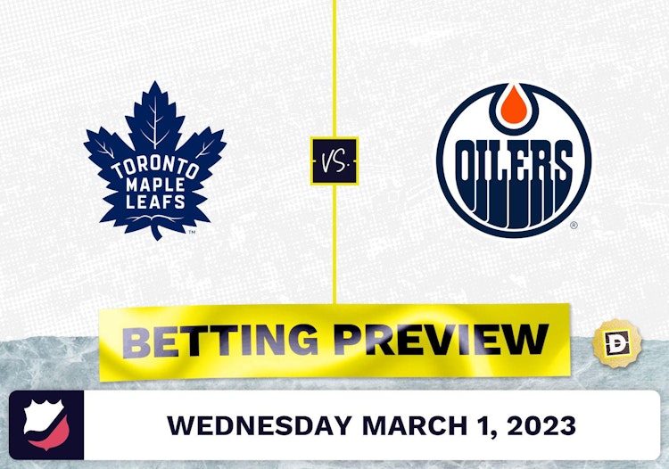 Maple Leafs vs. Oilers Prediction and Odds - Mar 1, 2023