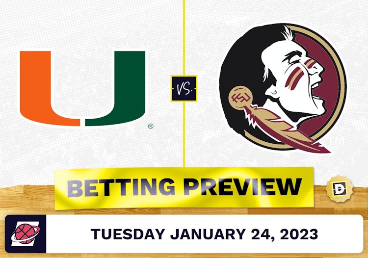 Miami (FL) vs. Florida State CBB Prediction and Odds - Jan 24, 2023