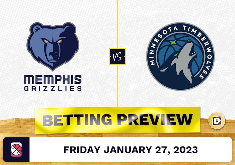 Grizzlies vs. Timberwolves Prediction and Odds - Jan 27, 2023