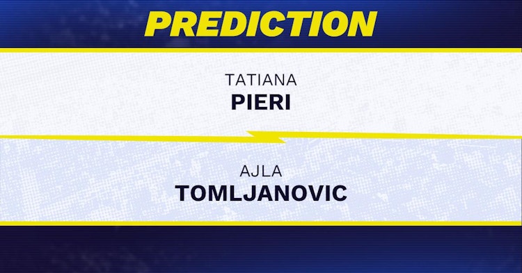 Tatiana Pieri vs Ajla Tomljanovic Tennis Prediction.