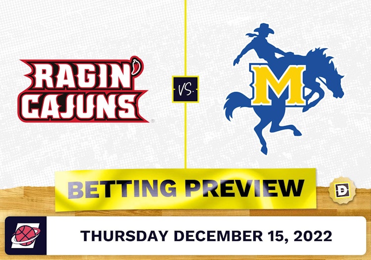 Louisiana-Lafayette vs. McNeese State CBB Prediction and Odds - Dec 15, 2022