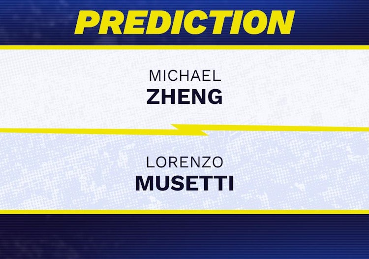 Michael Zheng vs Lorenzo Musetti Tennis Prediction.