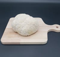 Lion's mane mushroom on a cutting board