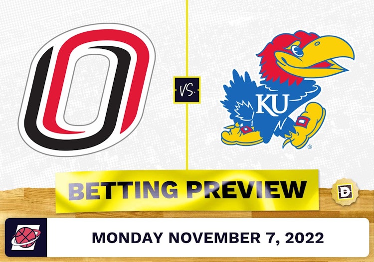 Nebraska-Omaha vs. Kansas CBB Prediction and Odds - Nov 7, 2022