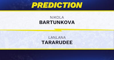 Nikola Bartunkova vs. Lanlana Tararudee prediction, odds, picks for WTA Prague Open 2026