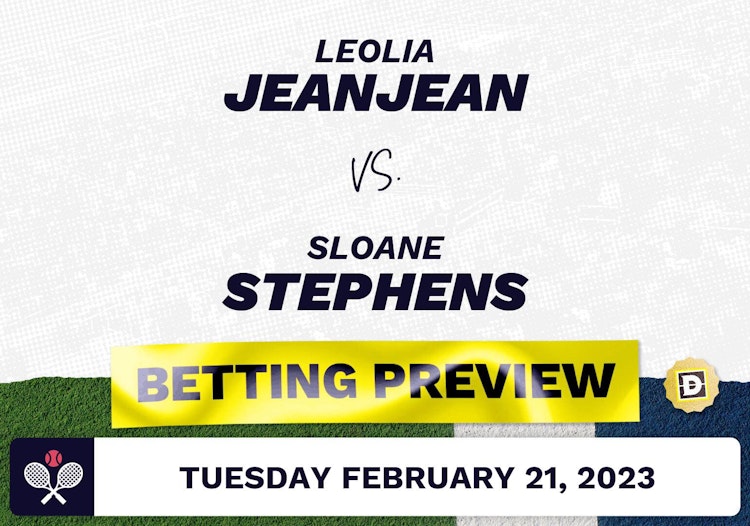 Leolia Jeanjean vs. Sloane Stephens Predictions - Feb 21, 2023