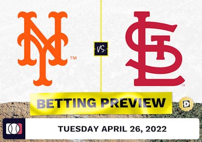 Mets vs. Cardinals Prediction and Odds - Apr 26, 2022
