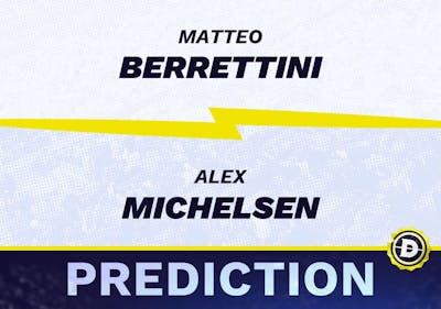 Matteo Berrettini vs. Alex Michelsen Prediction, Odds, Picks for ATP Terra Wortmann Open (Halle) 2024