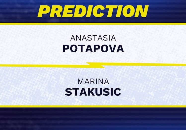 Anastasia Potapova vs Marina Stakusic Tennis Prediction.