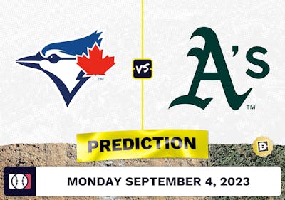 Blue Jays vs. Athletics Prediction for MLB Monday [9/4/2023]