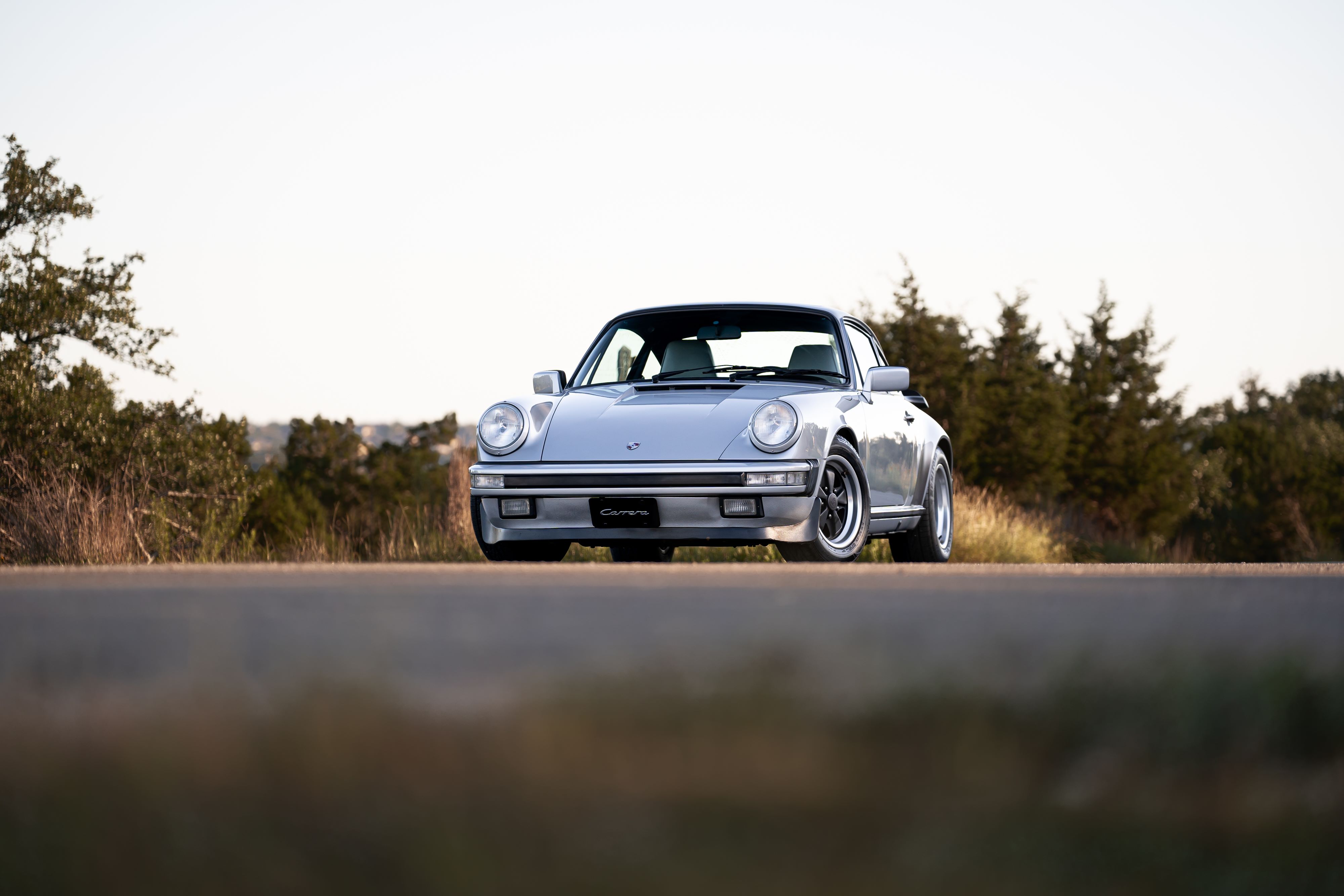 1987 Porsche 911 Carrera G50 Coupe in Silver Metallic in Dripping Springs, TX.