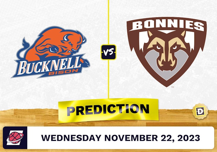 Bucknell vs. St. Bonaventure Basketball Prediction - November 22, 2023