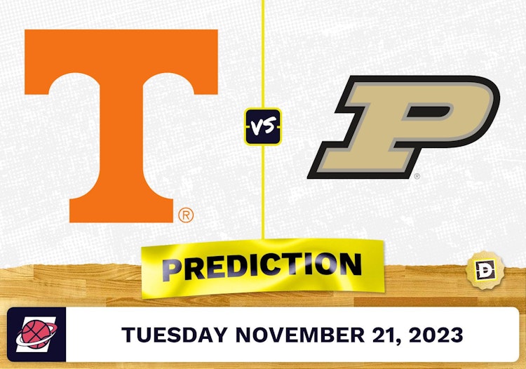 Tennessee vs. Purdue Basketball Prediction - November 21, 2023