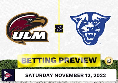 Louisiana-Monroe vs. Georgia State CFB Prediction and Odds - Nov 12, 2022