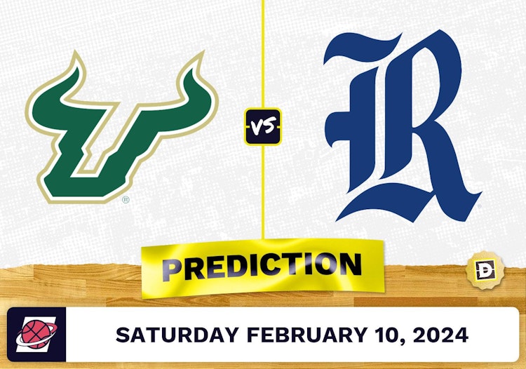 South Florida vs. Rice Prediction, Odds, College Basketball Picks [2/10/2024]