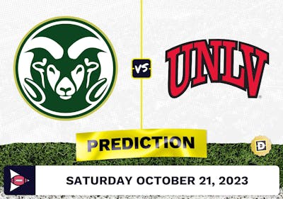 Colorado State vs. UNLV CFB Prediction and Odds - October 21, 2023
