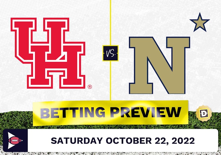 Houston vs. Navy CFB Prediction and Odds - Oct 22, 2022