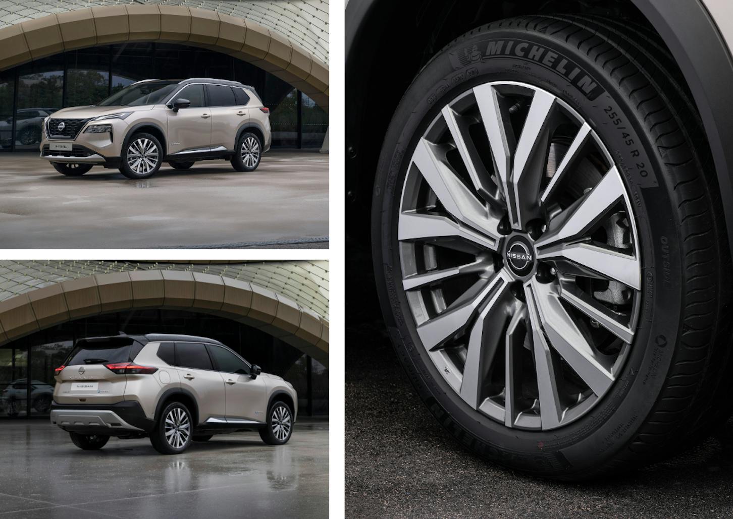 Das Exterieur des Nissan X-Trail.