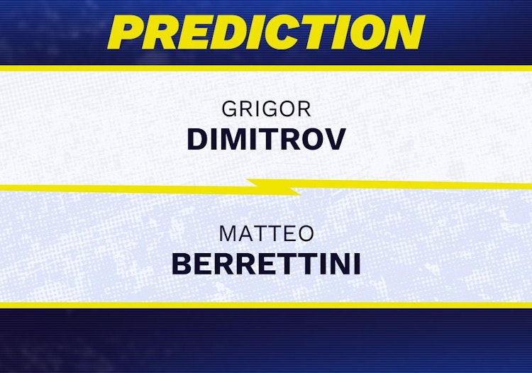 Grigor Dimitrov vs Matteo Berrettini Tennis Prediction.