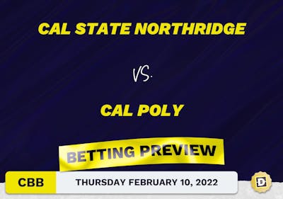 Cal State Northridge vs. Cal Poly CBB Predictions and Odds - Feb 10, 2022