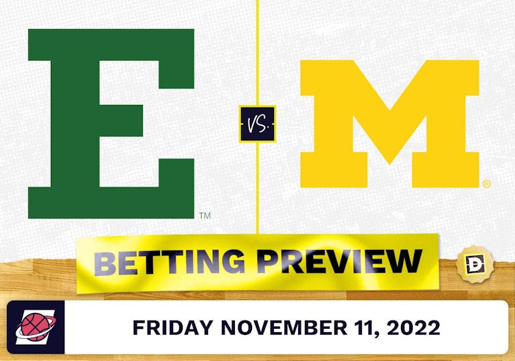 Eastern Michigan vs. Michigan CBB Prediction and Odds - Nov 11, 2022